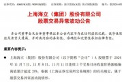 五連板后海立股份再澄清：重組？不存在的