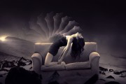 夢中奇景，窺探他人接吻的神秘之夢，夢中窺探神秘之吻，接吻的奇妙夢境之旅